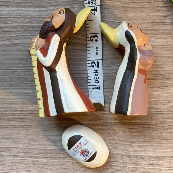 Ciap Peru terra cotta figurines nativity folk art - Picture 9 of 13